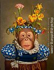 Famous Monkey Paintings - Dress Monkey 11